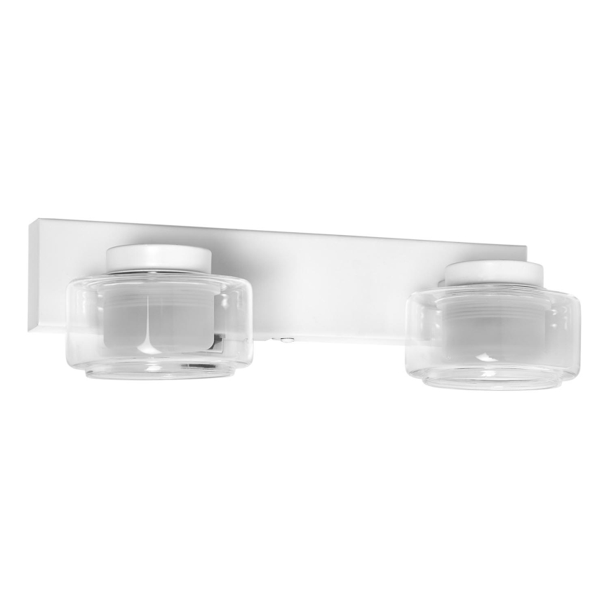 Ledvance - LED-seinävalaisin kylpyhuoneeseen ORBIS FLAME 2xLED/5,5W/230V 3000/4000K IP44 valkoinen
