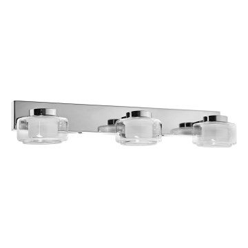 Ledvance-LED-seinävalaisin kylpyhuoneeseen ORBIS FLAME 3xLED/5,5W/230V IP44 kromi