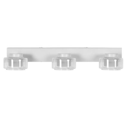 Ledvance - LED-seinävalaisin kylpyhuoneeseen ORBIS FLAME 3xLED/5,5W/230V 3000/4000K IP44 valkoinen