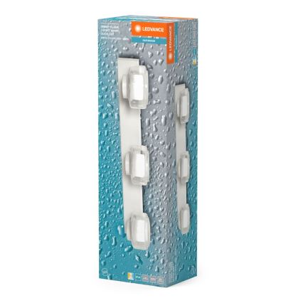 Ledvance - LED-seinävalaisin kylpyhuoneeseen ORBIS FLAME 3xLED/5,5W/230V 3000/4000K IP44 valkoinen