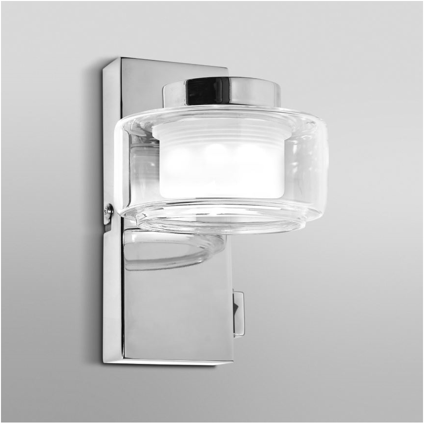 Ledvance - LED-seinävalaisin kylpyhuoneeseen ORBIS FLAME LED/5,5W/230V 3000/4000K IP44 kromi