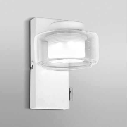 Ledvance - LED-seinävalaisin kylpyhuoneeseen ORBIS FLAME LED/5,5W/230V 3000/4000K IP44 valkoinen