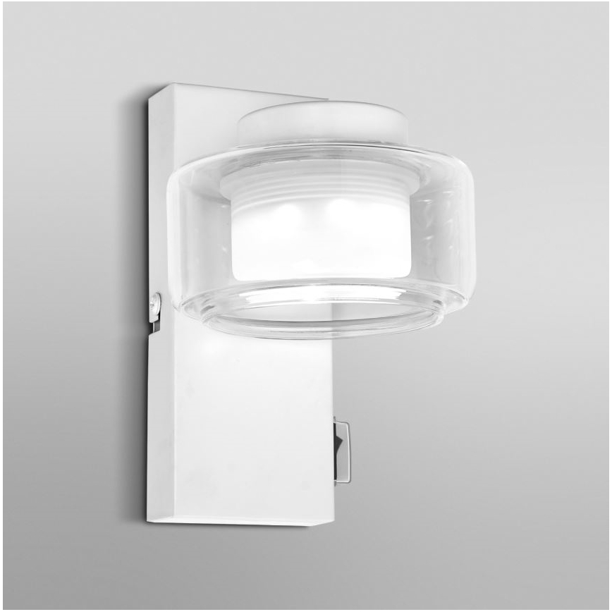 Ledvance - LED-seinävalaisin kylpyhuoneeseen ORBIS FLAME LED/5,5W/230V 3000/4000K IP44 valkoinen