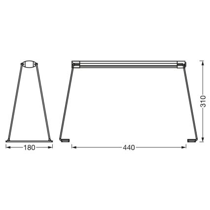 Ledvance - LED sisätilojen kasvivalaisin GARDEN LIGHT LED/14W/230V