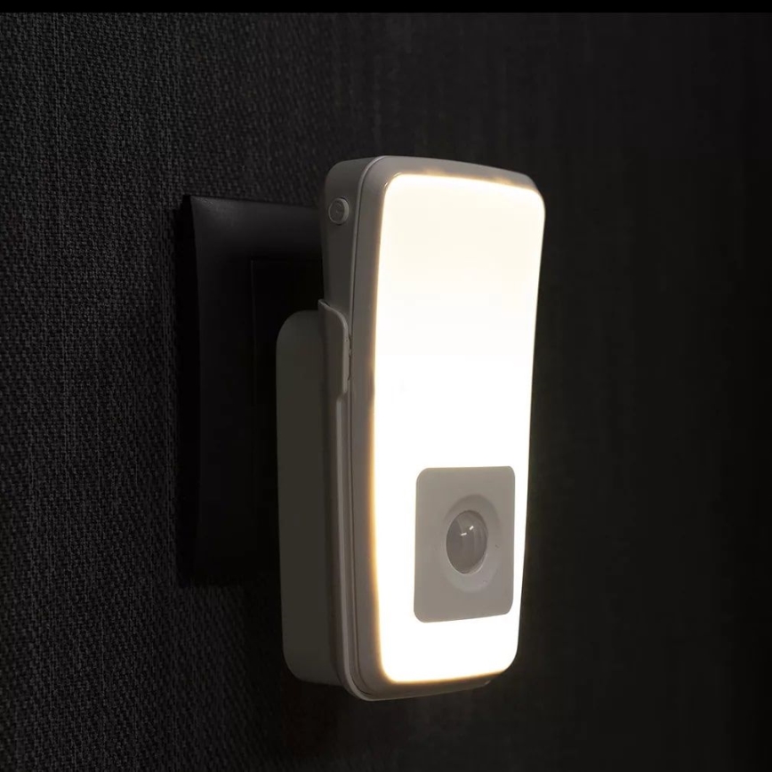 Ledvance - LED Suuntapistorasiavalo sensorilla LUNETTA LED/2W/230V