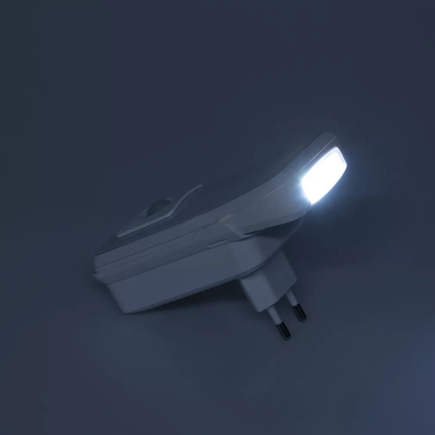 Ledvance - LED Suuntapistorasiavalo sensorilla LUNETTA LED/2W/230V