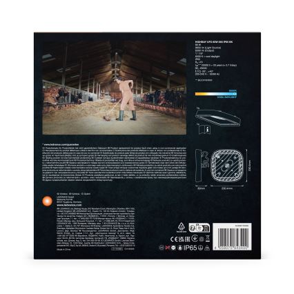 Ledvance - LED-teollisuuskattovalaisin HIGHBAY LED/80W/230V IP65 6500K