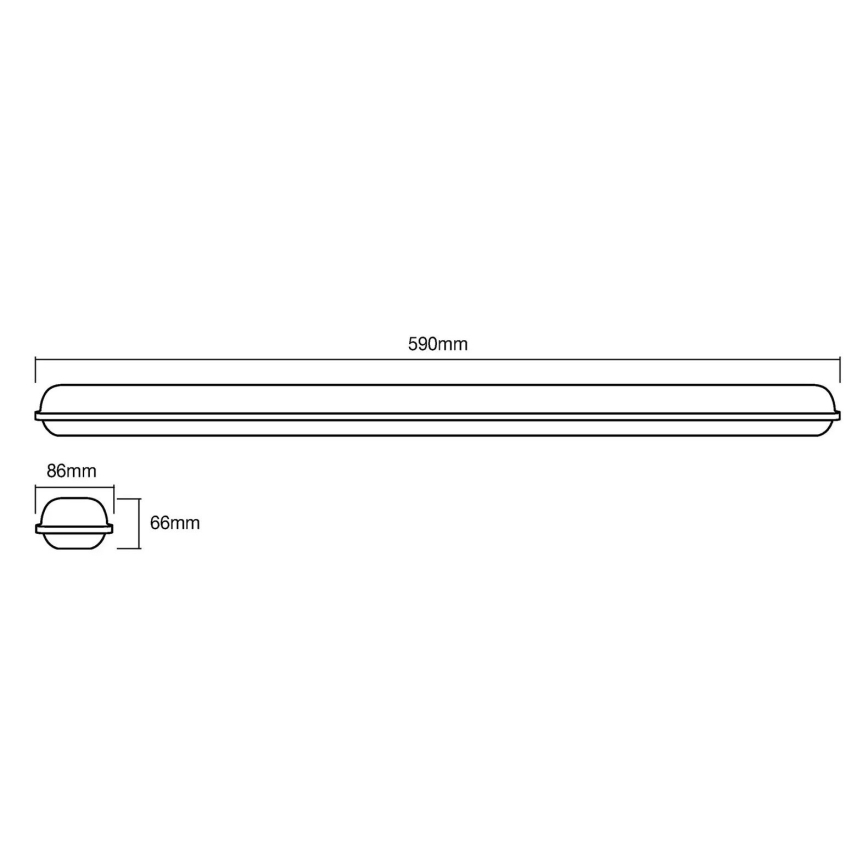 Ledvance - LED-työvalo SUBMARINE LED/18W/230V IP65