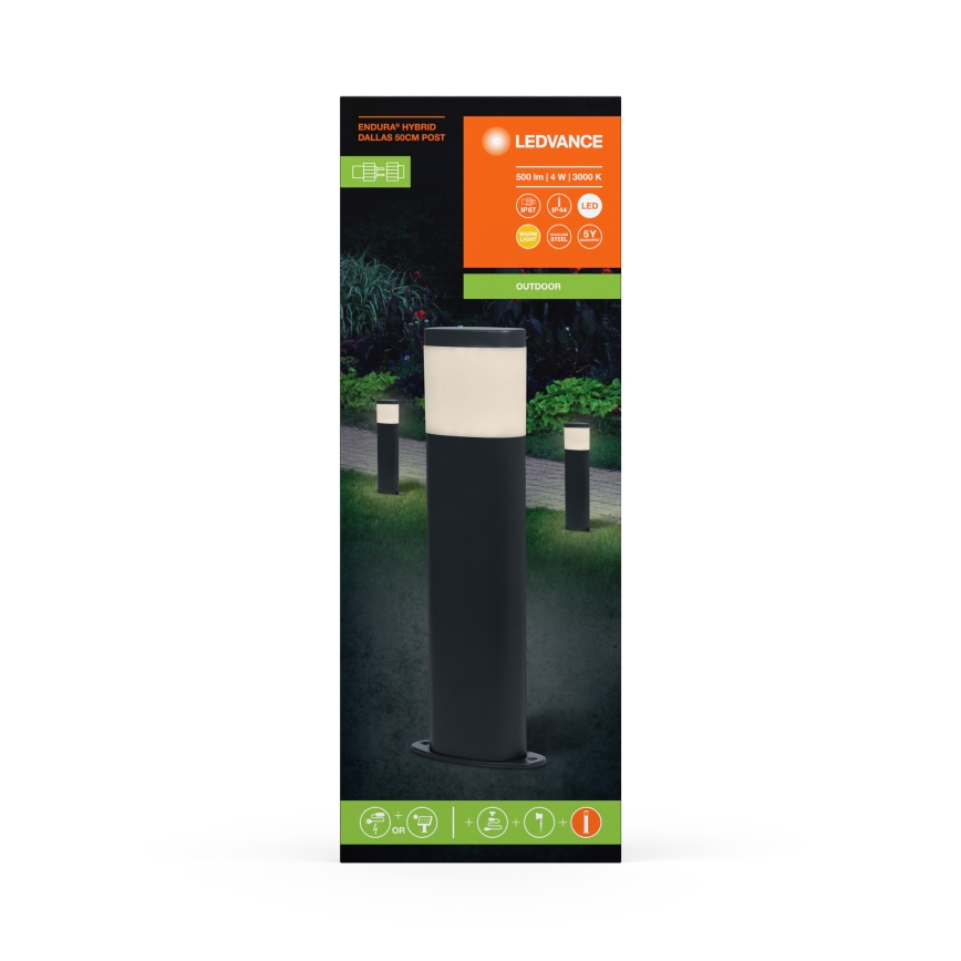 Ledvance - LED-ulkolamppu ENDURA HYBRID DALLAS LED/4W/12V IP44