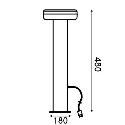 Ledvance - LED-ulkolamppu ENDURA HYBRID MARI LED/4W/12V IP44