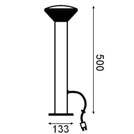 Ledvance - LED-ulkolamppu ENDURA HYBRID OLONA LED/2W/12V IP44