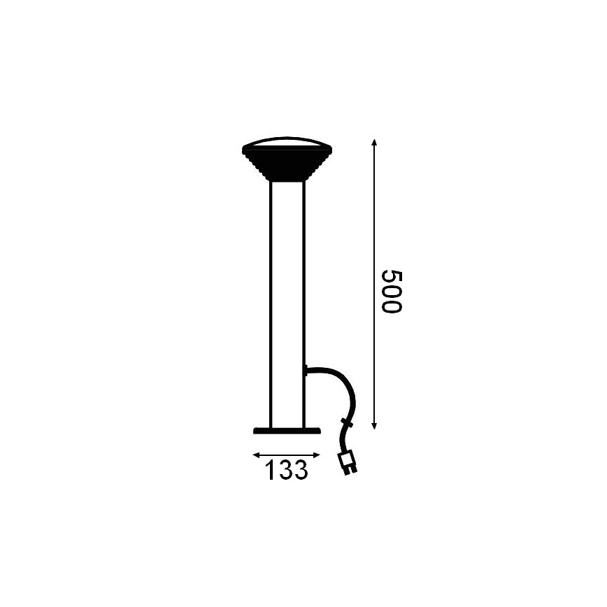 Ledvance - LED-ulkolamppu ENDURA HYBRID OLONA LED/2W/12V IP44