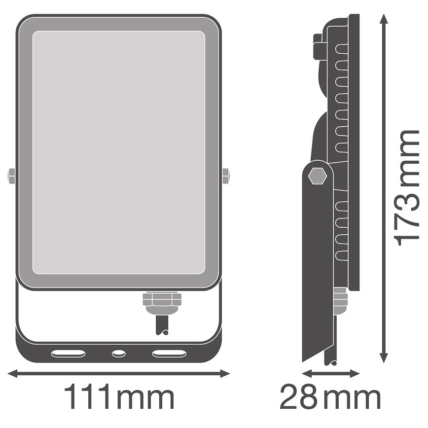 Ledvance - LED Ulkoseinä valonheitin FLOODLIGHT LED/20W/230V 4000K IP65