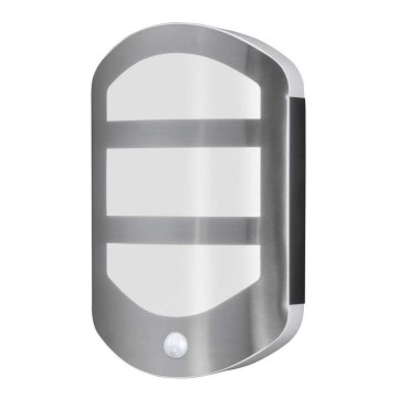 Ledvance - LED-ulkoseinävalaisin anturilla PLATE LED / 12,5W / 230V IP44