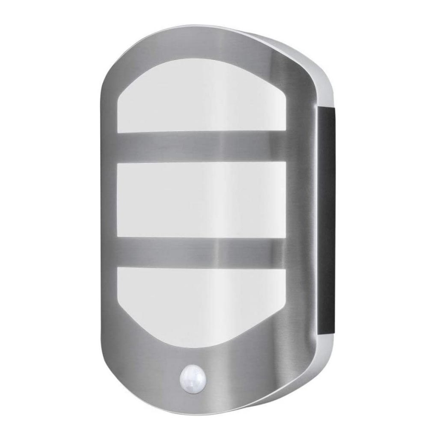 Ledvance - LED-ulkoseinävalaisin anturilla PLATE LED / 12,5W / 230V IP44