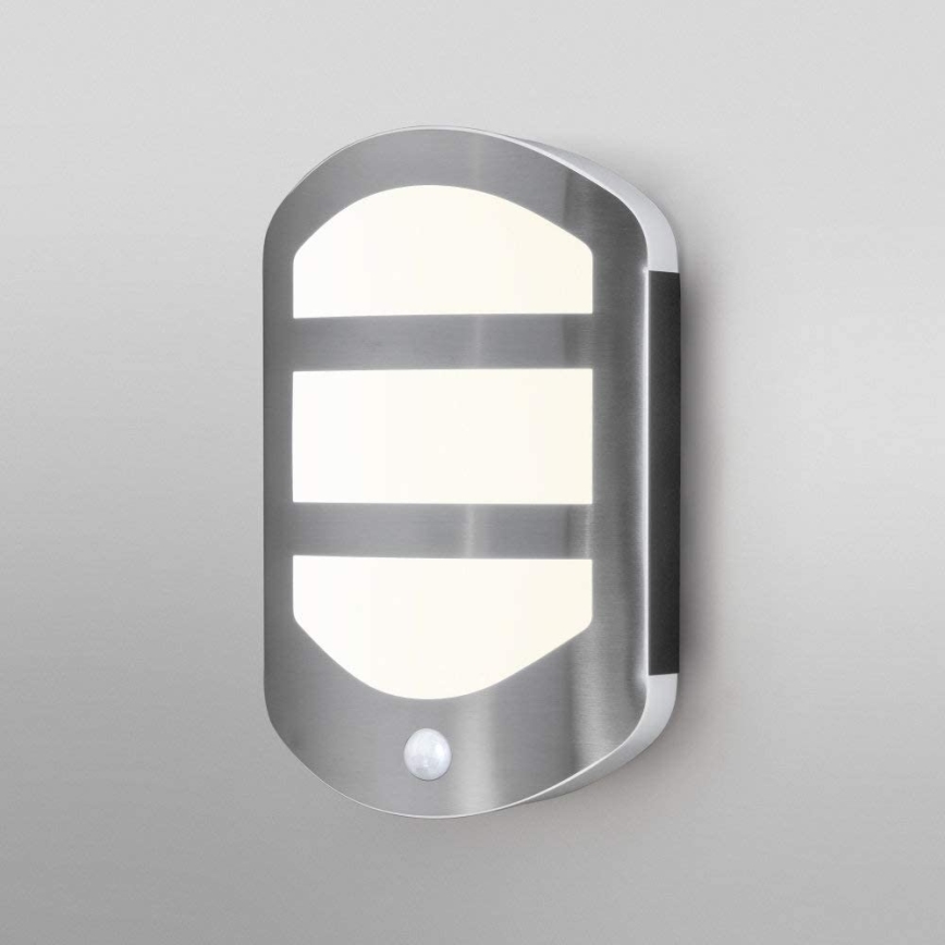 Ledvance - LED-ulkoseinävalaisin anturilla PLATE LED / 12,5W / 230V IP44