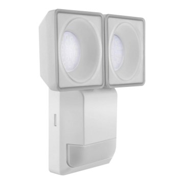Ledvance - LED-ulkoseinävalaisin anturilla SPOT 2xLED / 8W / 230V IP55