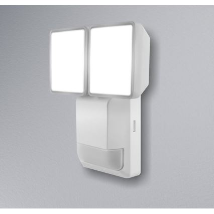 Ledvance - LED-ulkoseinävalaisin anturilla SPOT 2xLED / 8W / 230V IP55