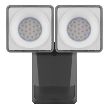 Ledvance - LED-ulkoseinävalaisin anturilla SPOT 2xLED / 8W / 230V IP55