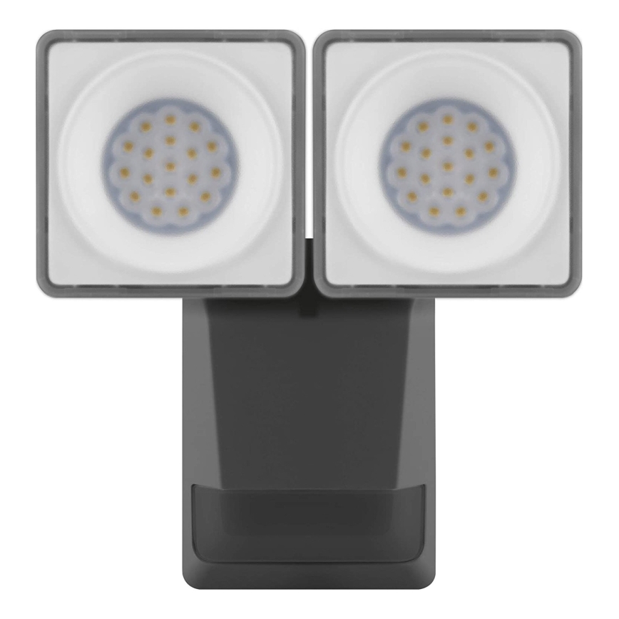 Ledvance - LED-ulkoseinävalaisin anturilla SPOT 2xLED / 8W / 230V IP55