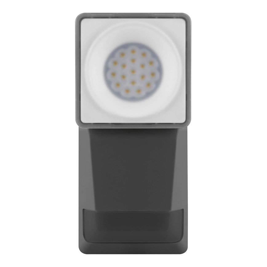Ledvance -LED Ulkoseinävalaisin anturilla SPOT LED / 8W / 230V IP55 musta