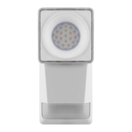Ledvance - LED-ulkoseinävalaisin anturilla SPOT LED / 8W / 230V IP55 valkoinen