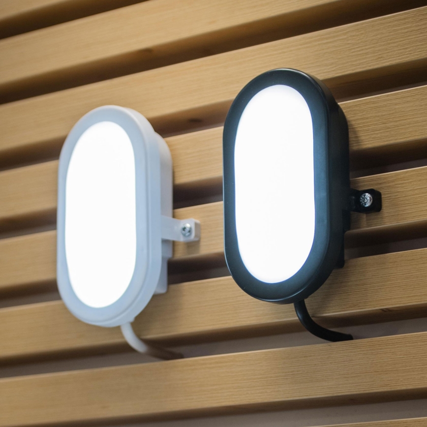 Ledvance - LED-ulkoseinävalaisin BULKHEAD LED/6W/230V IP54 musta