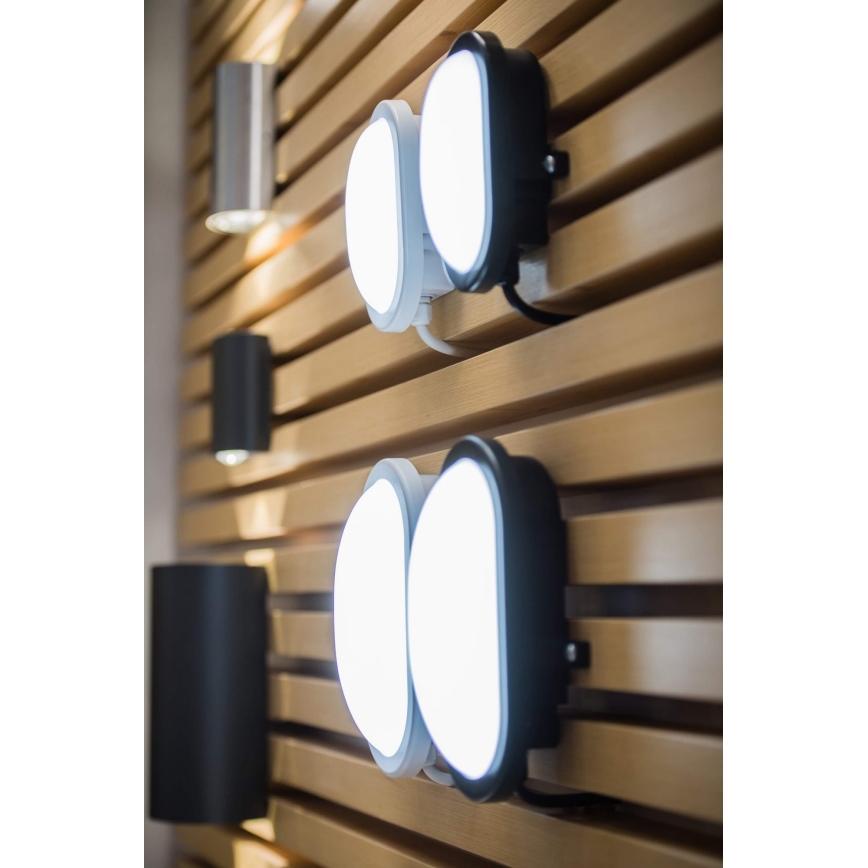 Ledvance - LED-ulkoseinävalaisin BULKHEAD LED/6W/230V IP54 musta