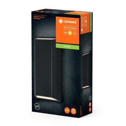 Ledvance - LED-ulkoseinävalaisin ENDURA STYLE IDAR 2xLED/3,75W/230V IP65