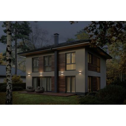 Ledvance - LED-ulkoseinävalaisin ENDURA STYLE IDRI 2xLED/6,25W/230V IP65