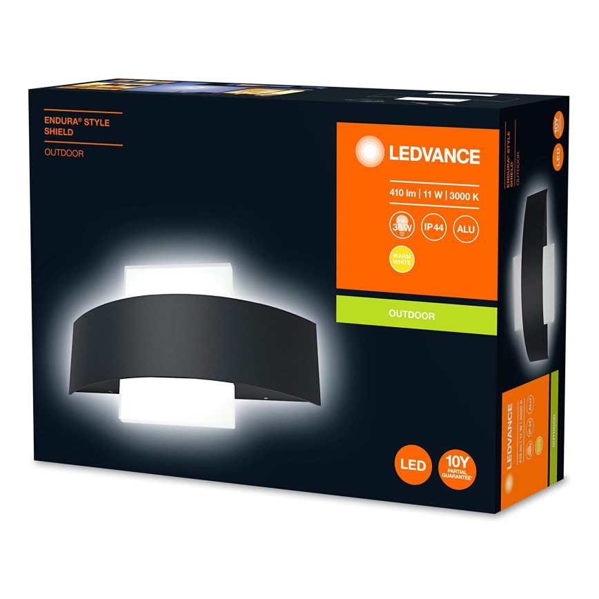 Ledvance - LED-ulkoseinävalaisin SHIELD LED/11W/230V IP44
