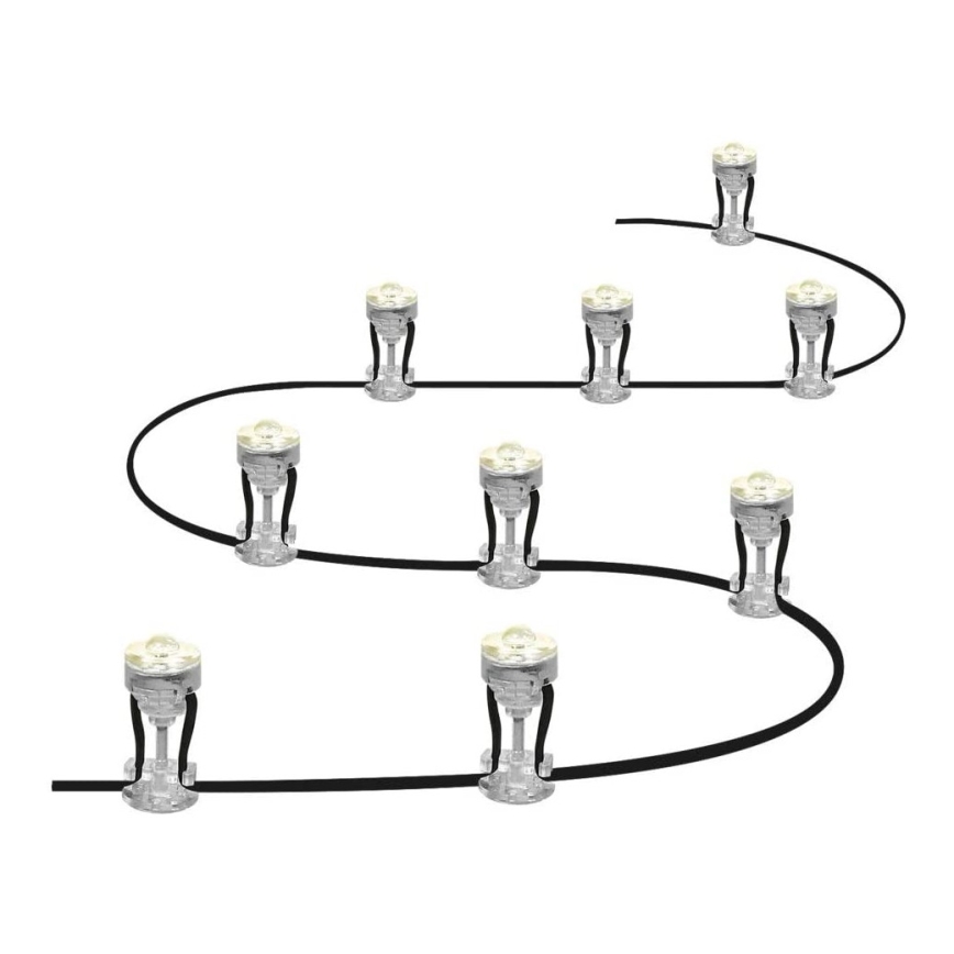 Ledvance - LED Ulkotila koristeellinen valo DOT 9xLED/0,7W/230V IP65