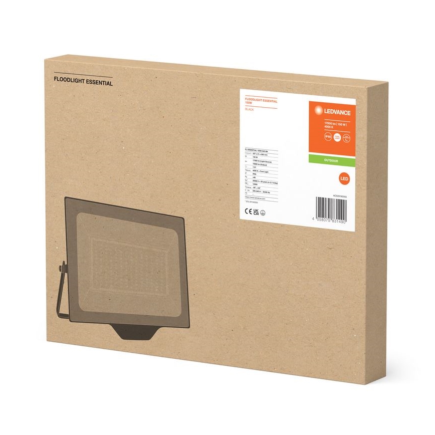 Ledvance - LED Ulkoseinävalonheitin FLOODLIGHT ESSENTIAL LED/150W/230V IP65