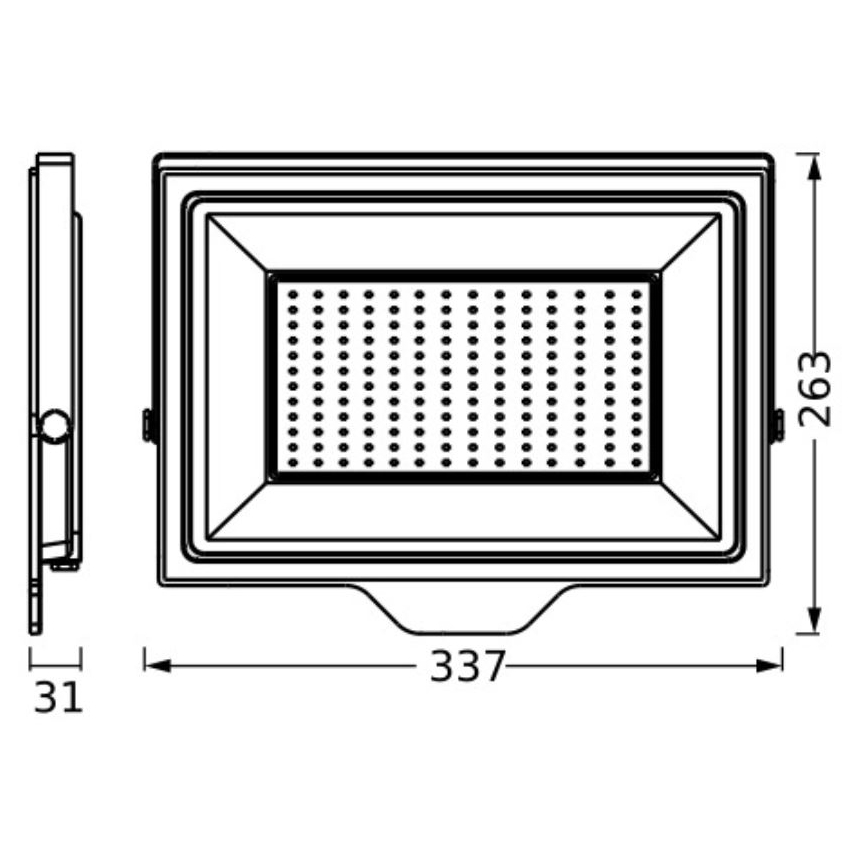 Ledvance - LED Ulkoseinävalonheitin FLOODLIGHT ESSENTIAL LED/150W/230V IP65