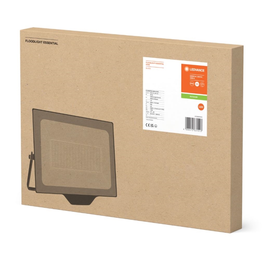 Ledvance - LED Ulkoseinävalonheitin FLOODLIGHT ESSENTIAL LED/200W/230V IP65