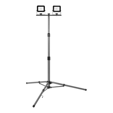 Ledvance - LED-ulkovalonheitin pidikkeen kanssa WORKLIGHT TRIPOD 2xLED/10W/230V 6500K IP65