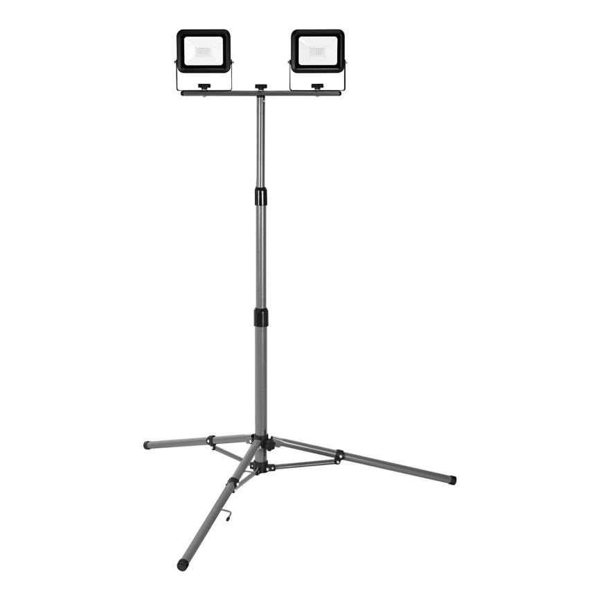 Ledvance - LED-ulkovalonheitin pidikkeen kanssa WORKLIGHT TRIPOD 2xLED/20W/230V 6500K IP65