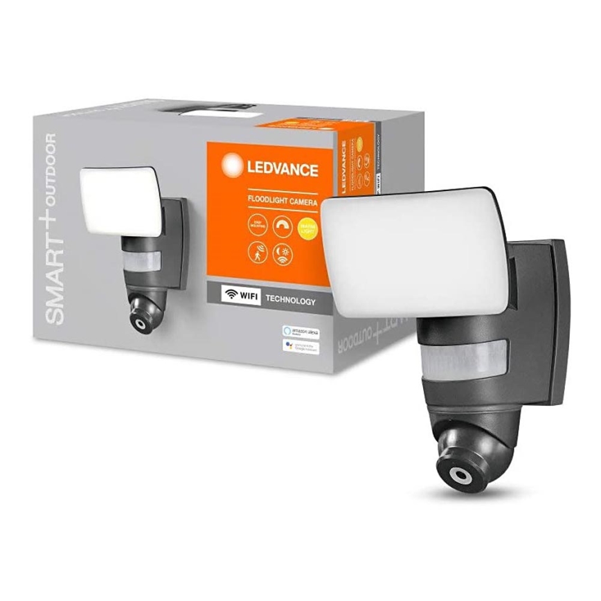Ledvance - LED-valonheitin anturilla Datapistorasia kamerou SMART+ LED/24W/230V IP44 Wi-Fi