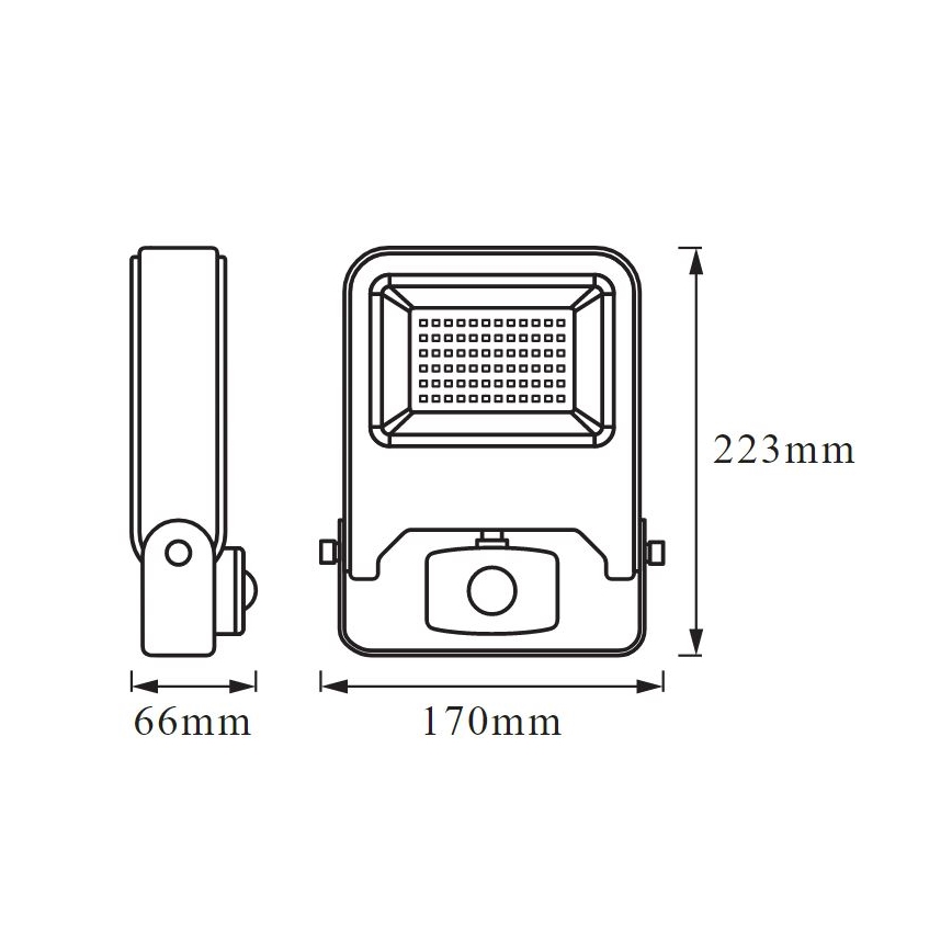 Ledvance - LED-valonheitin anturilla ENDURA LED/30W/230V IP44