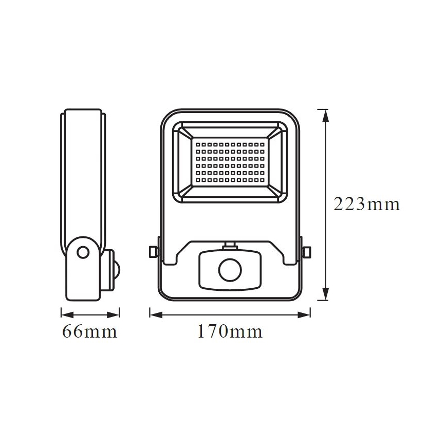 Ledvance - LED-valonheitin anturilla ENDURA LED/30W/230V IP44