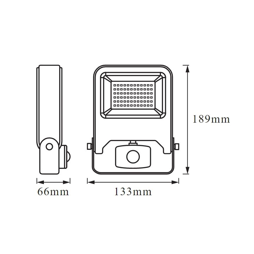 Ledvance - LED-valonheitin ENDURA anturilla LED/20W/230V IP44