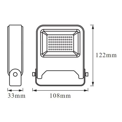 Ledvance - LED-valonheitin ENDURA LED/10W/230V IP65
