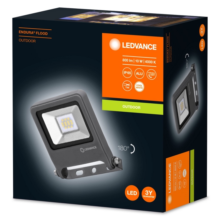 Ledvance - LED-valonheitin ENDURA LED/10W/230V IP65