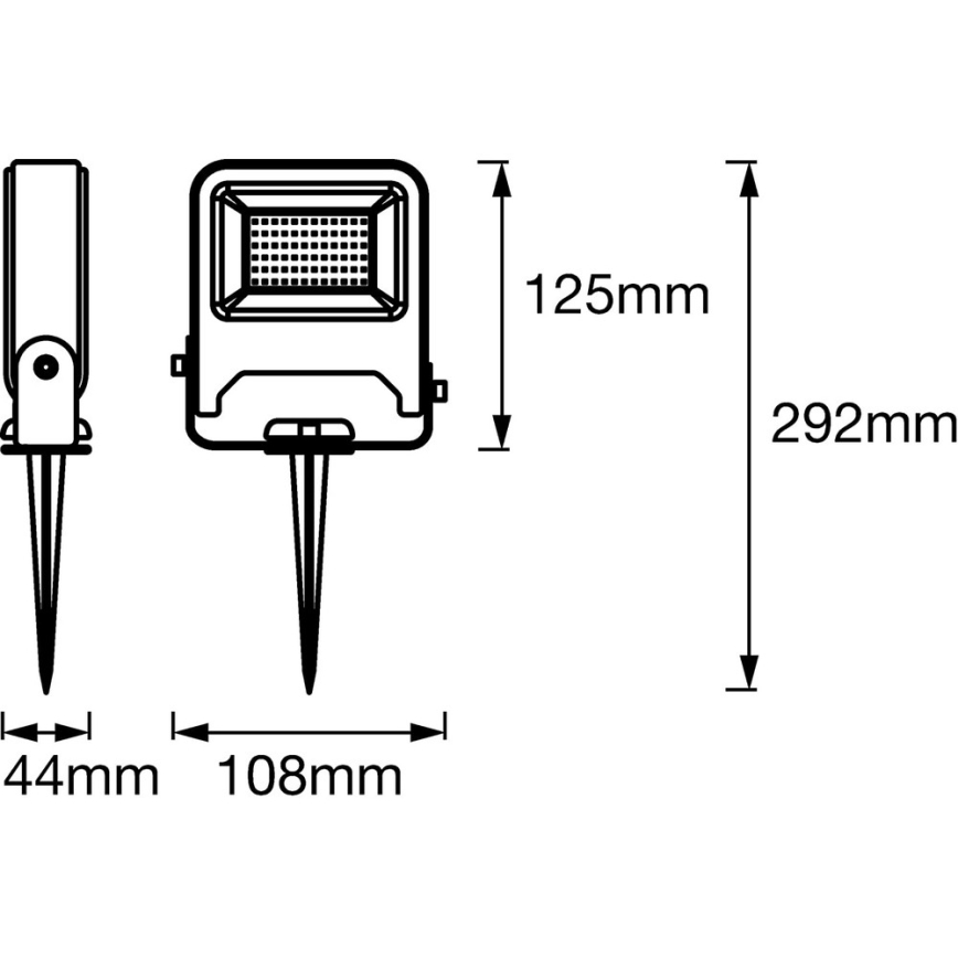 Ledvance - LED-valonheitin ENDURA LED/10W/230V IP65