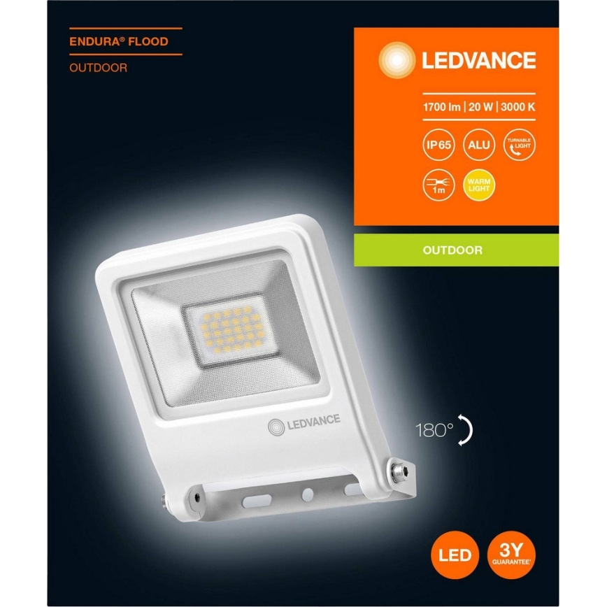 Ledvance - LED-valonheitin ENDURA LED/20W/230V IP65