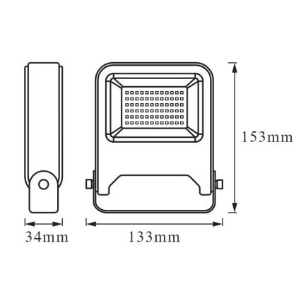Ledvance - LED-valonheitin ENDURA LED/20W/230V IP65