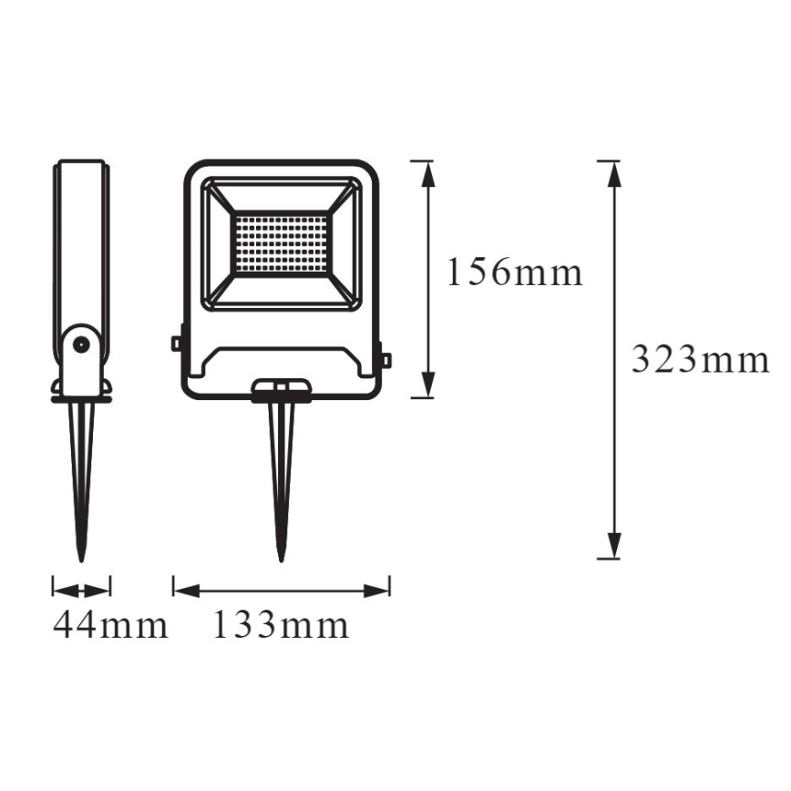 Ledvance - LED-valonheitin ENDURA LED/20W/230V IP65