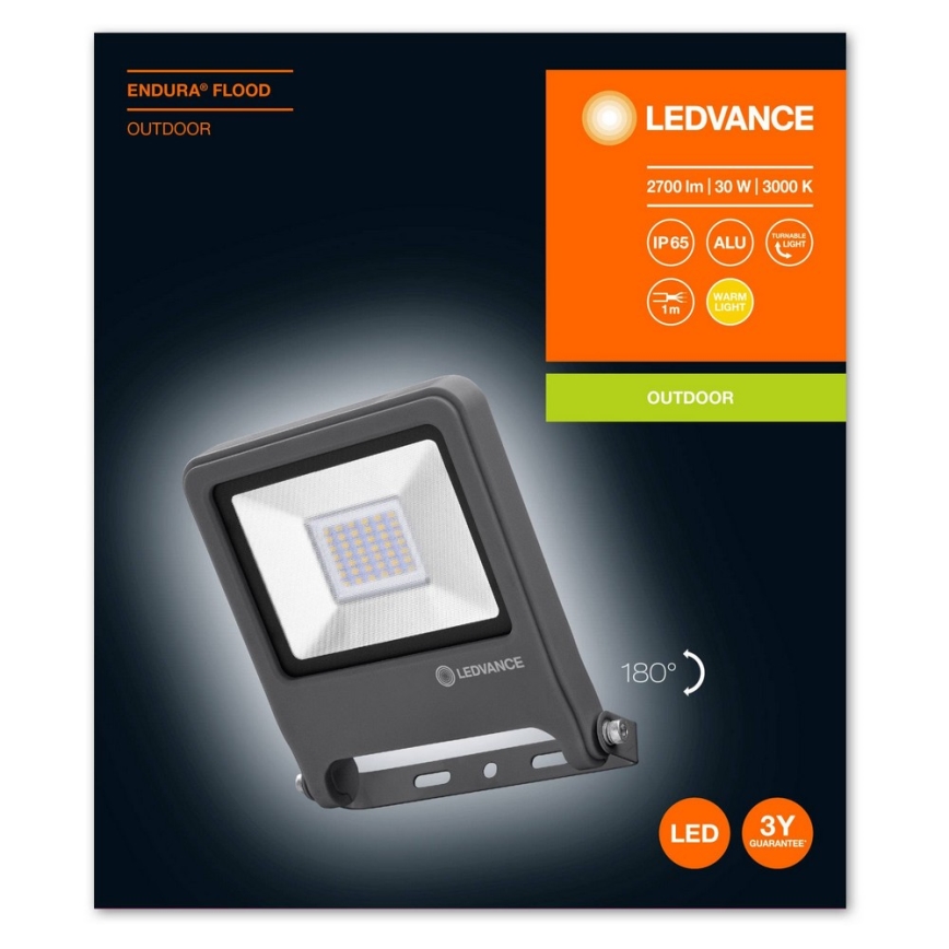 Ledvance - LED-valonheitin ENDURA LED/30W/230V IP65