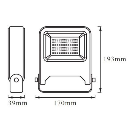 Ledvance - LED-valonheitin ENDURA LED/30W/230V IP65