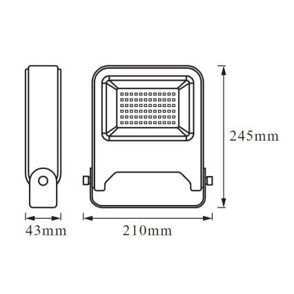 Ledvance - LED-valonheitin ENDURA LED/50W/230V IP65